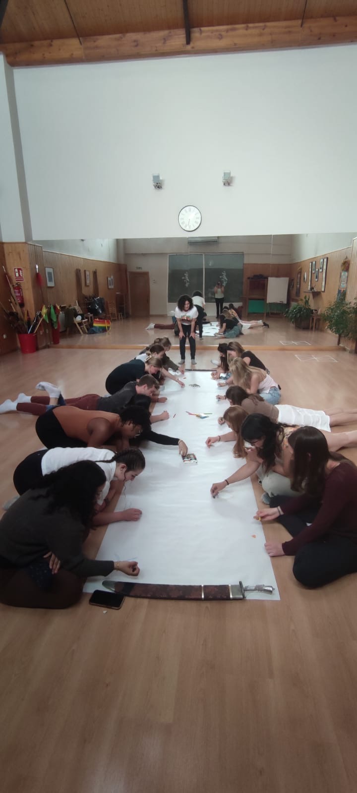 Dinámica de taller vivencial de MareaAlta